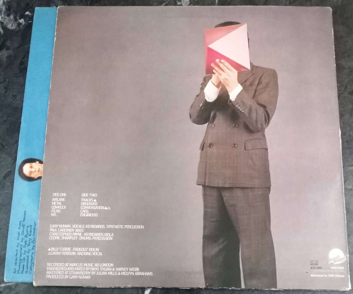 GARY NUMAN The Pleasure Principle UK 1979 LP VINYL Record