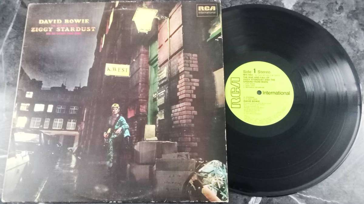 DAVID BOWIE The Rise and Fall of Ziggy Stardust and the Spiders From Mars LP VINYL Record