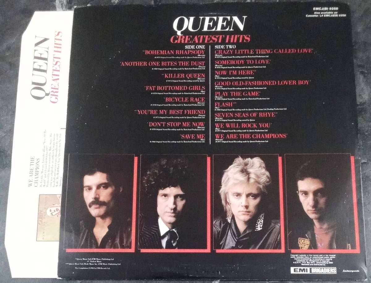 QUEEN Greatest Hits LP VINYL Record