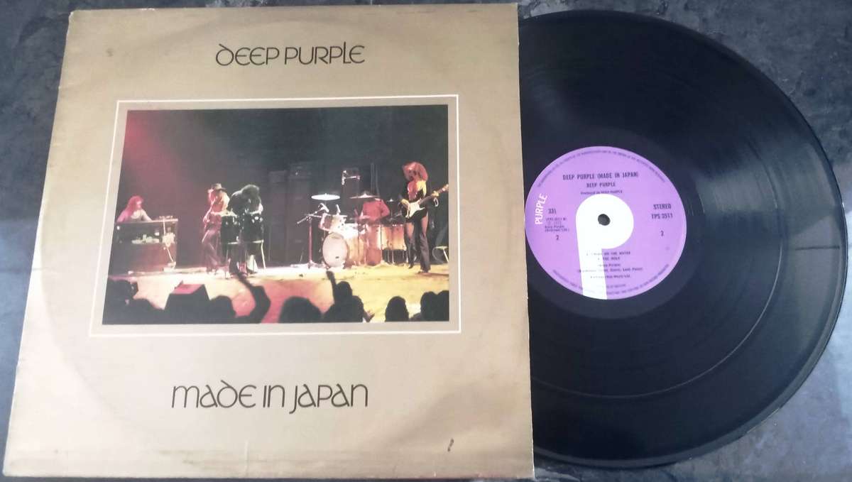 DEEP PURPLE Made in Japan TPSP 351 UK 2xLP VINYL Record