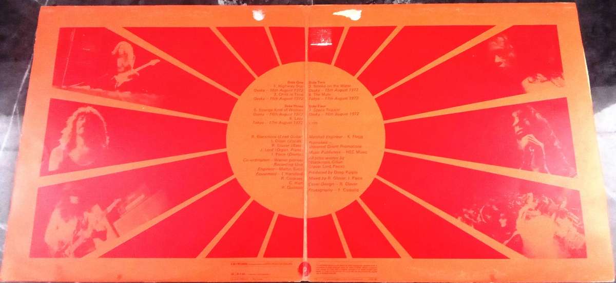 DEEP PURPLE Made in Japan TPSP 351 UK 2xLP VINYL Record