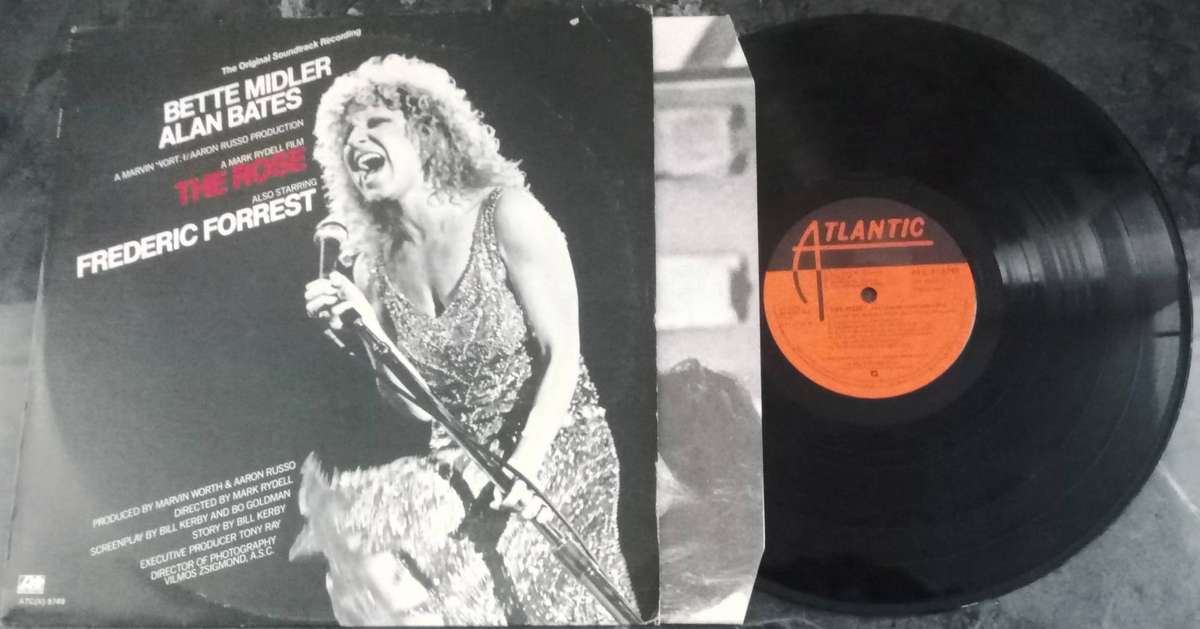 BETTE MIDLER ALAN BATES The Rose O.S.T. LP VINYL Record