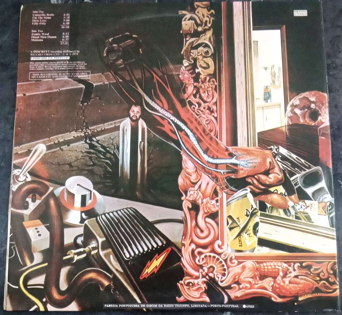 HAWKWIND Hall of the Mountain Grill LP VINYL Record *scratched*