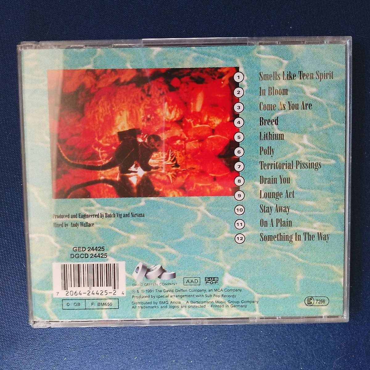 NIRVANA Nevermind IMPORT CD