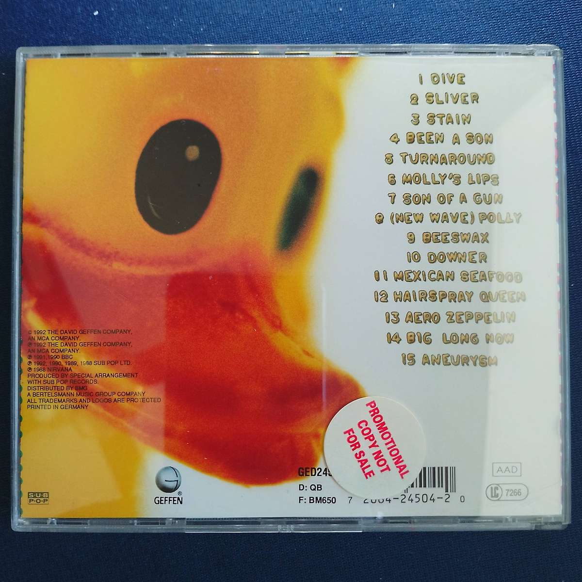 NIRVANA Incesticide IMPORT CD
