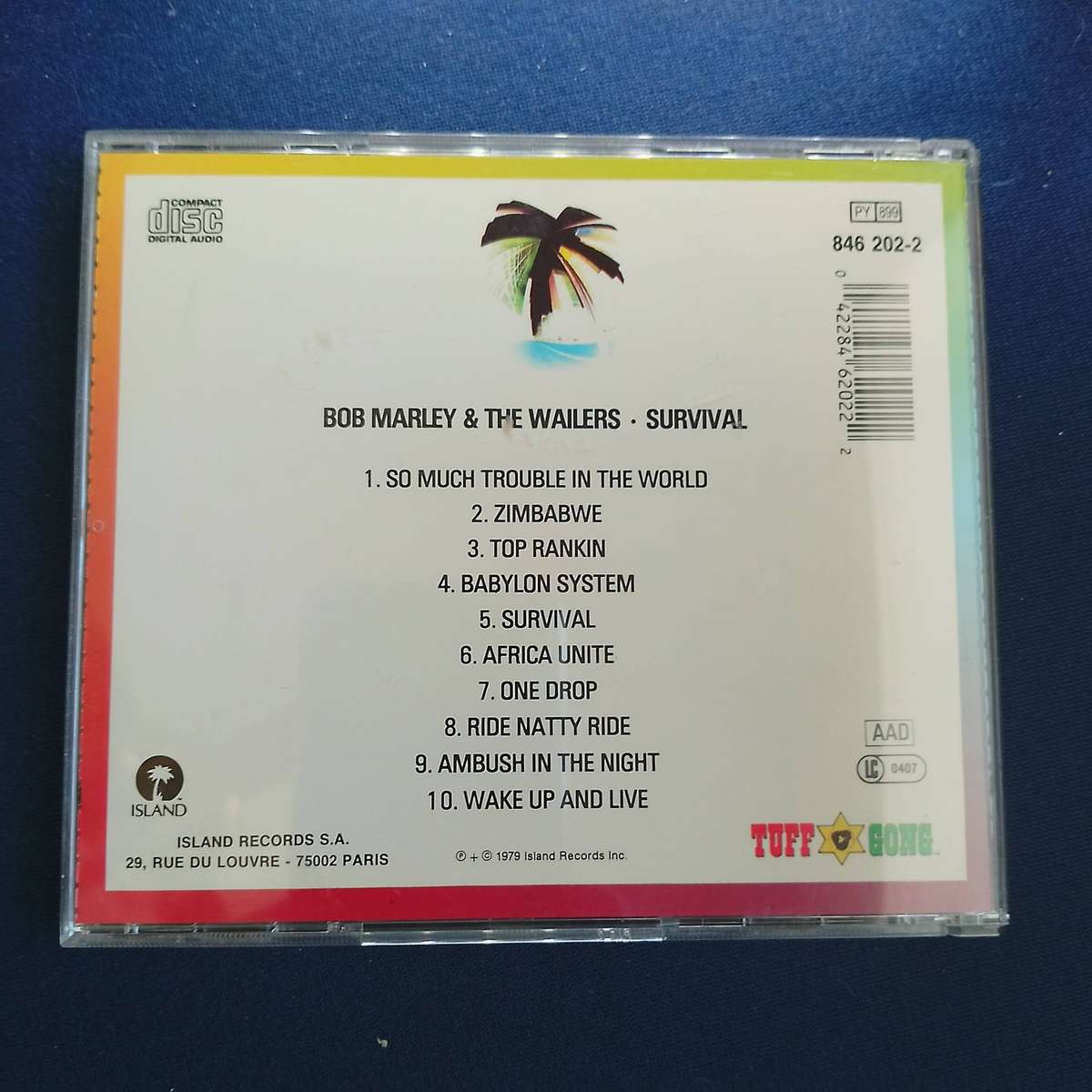 BOB MARLEY and the WAILERS Survival IMPORT CD
