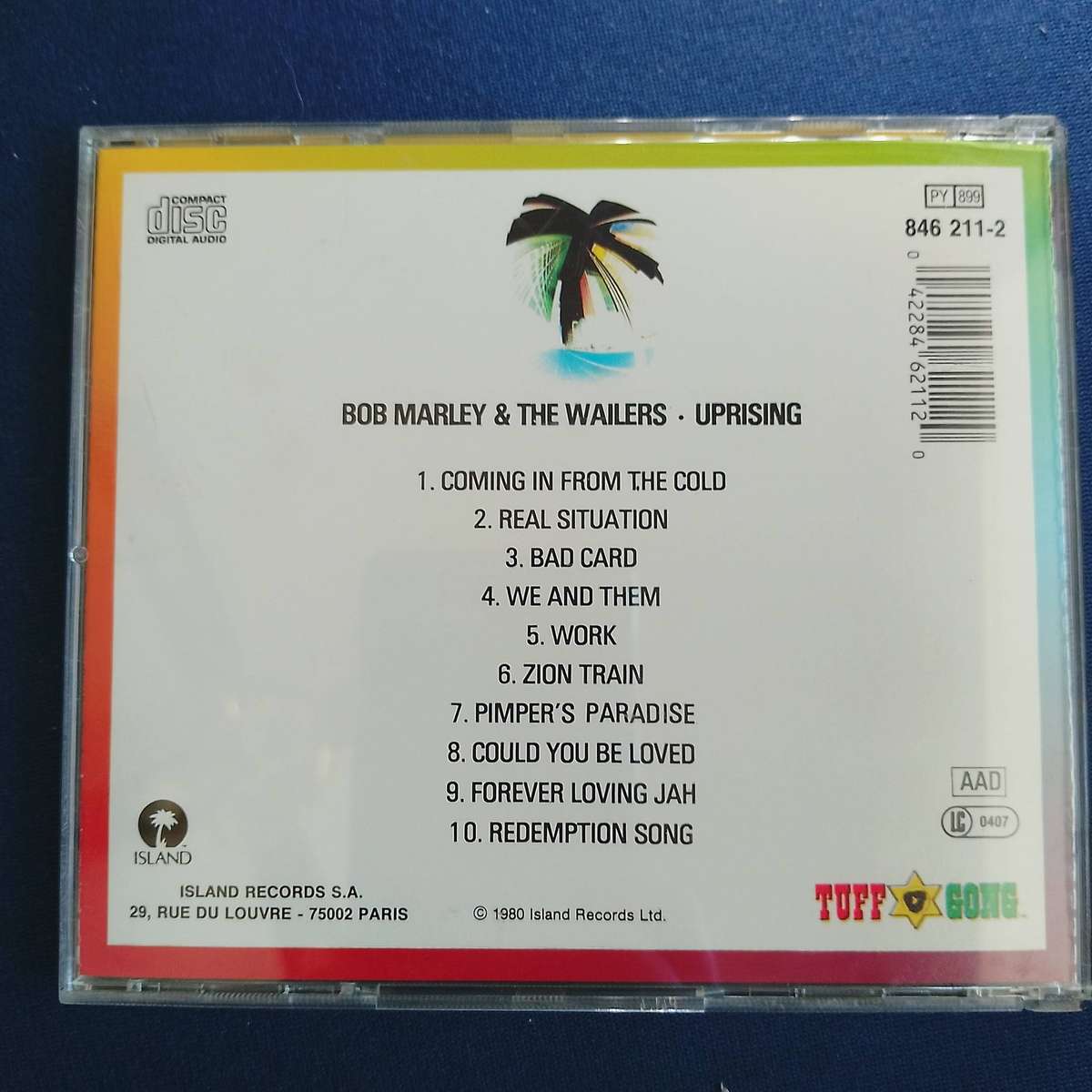 BOB MARLEY and the WAILERS Uprising IMPORT CD
