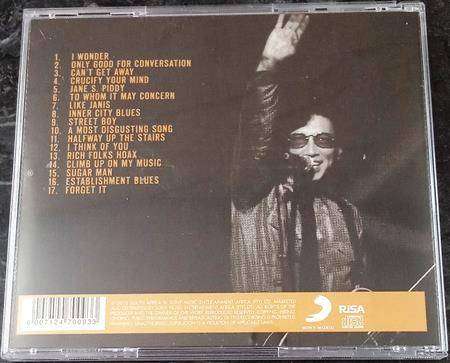 RODRIGUEZ Live Fact Live in South Africa CD