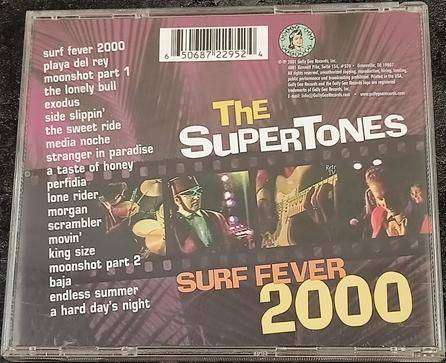 THE SUPERTONES Surf Fever 2000 CD [G Box 7]