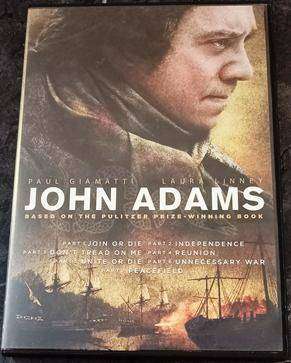 JOHN ADAMS Paul Giamatti DVD [DVD BBOX 14] Region 2