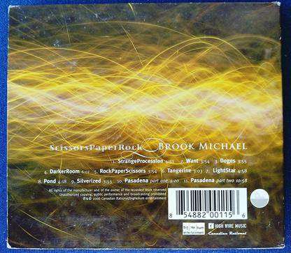 MICHAEL BROOK Rock Paper Scissors CD [Gx18]