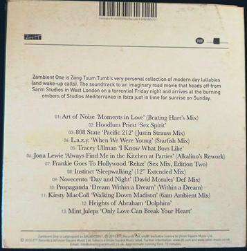 ZTT ZANG TUUM TUMB Zambient One CD (msr]