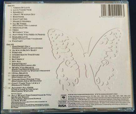 MARIAH CAREY Greatest Hits 2xCD  [G x 45]