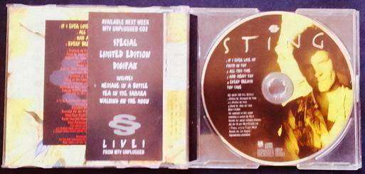 STING If I Ever Lose my Faith in You CD Single [Zx6]