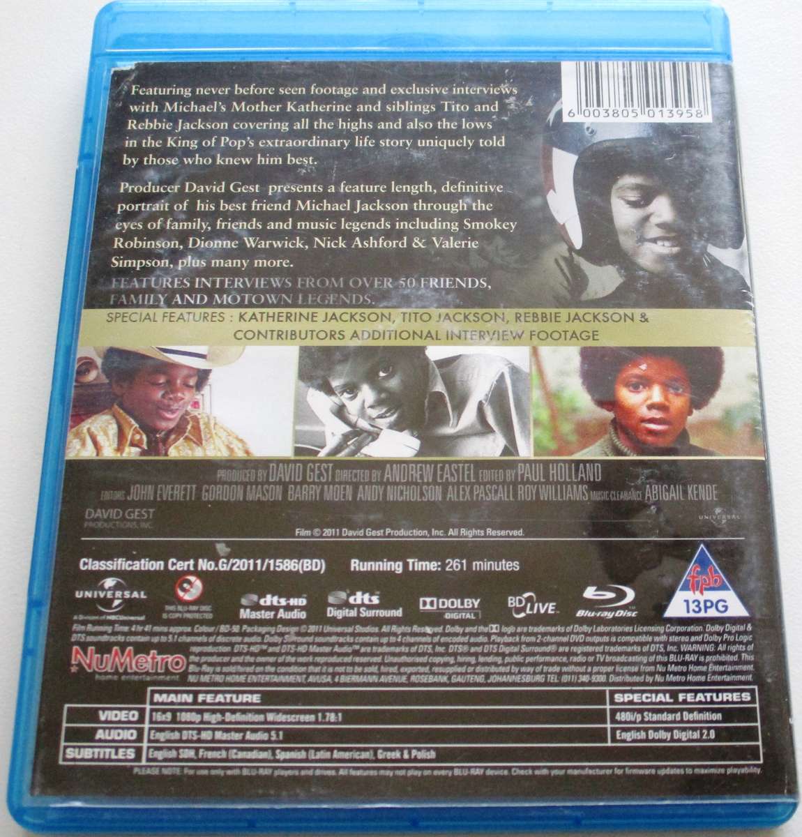 MICHAEL JAKSON: The Life of an Icon Blu Ray [BLU RAY SHELF]