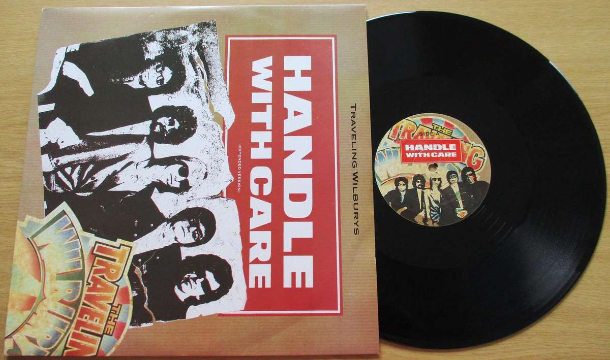 TRAVELING WILBURYS Handle with Care Extended Version 12: Maxi Vinyl Record