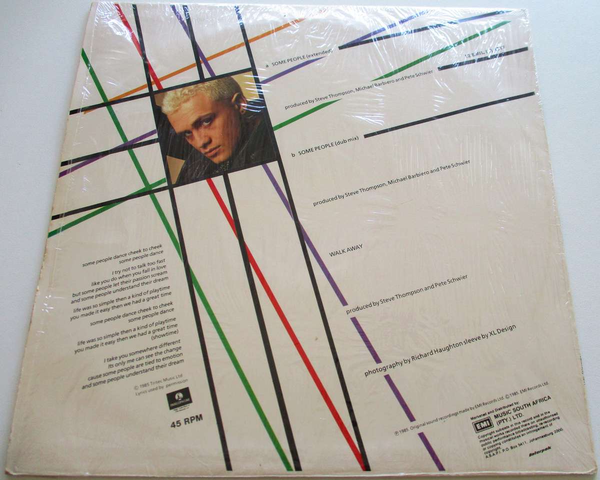 BELOUISE SOME Some People 12: Maxi Single VINYL Record