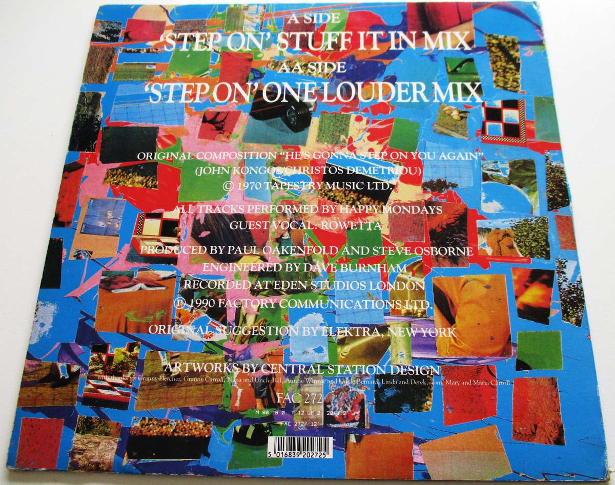 HAPPY MONDAYS Step On VINYL Record