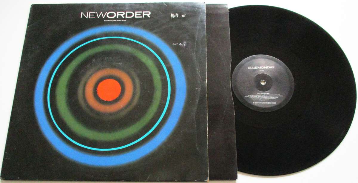 NEW ORDER Blue Monday 1988 / Beach Buggy 12" Maxi Single VINYL Record