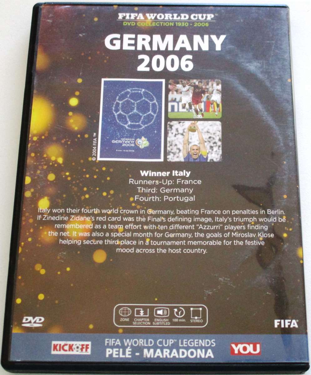 FIFA WORLD CUP GERMANY 2006 DVD [BBOX 5]