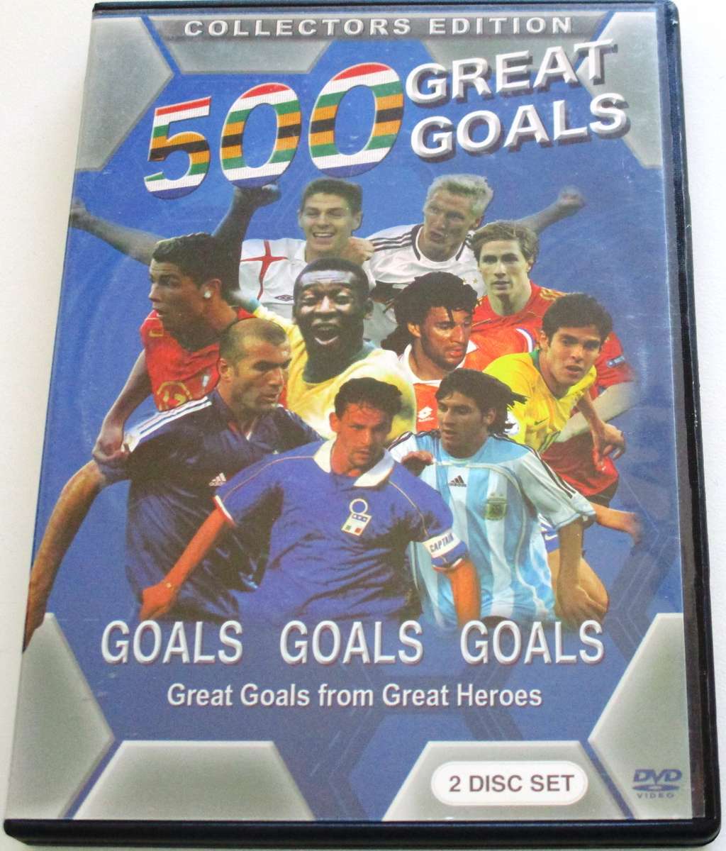 500 GREAT GOALS 2xDVD [BBOX 5]