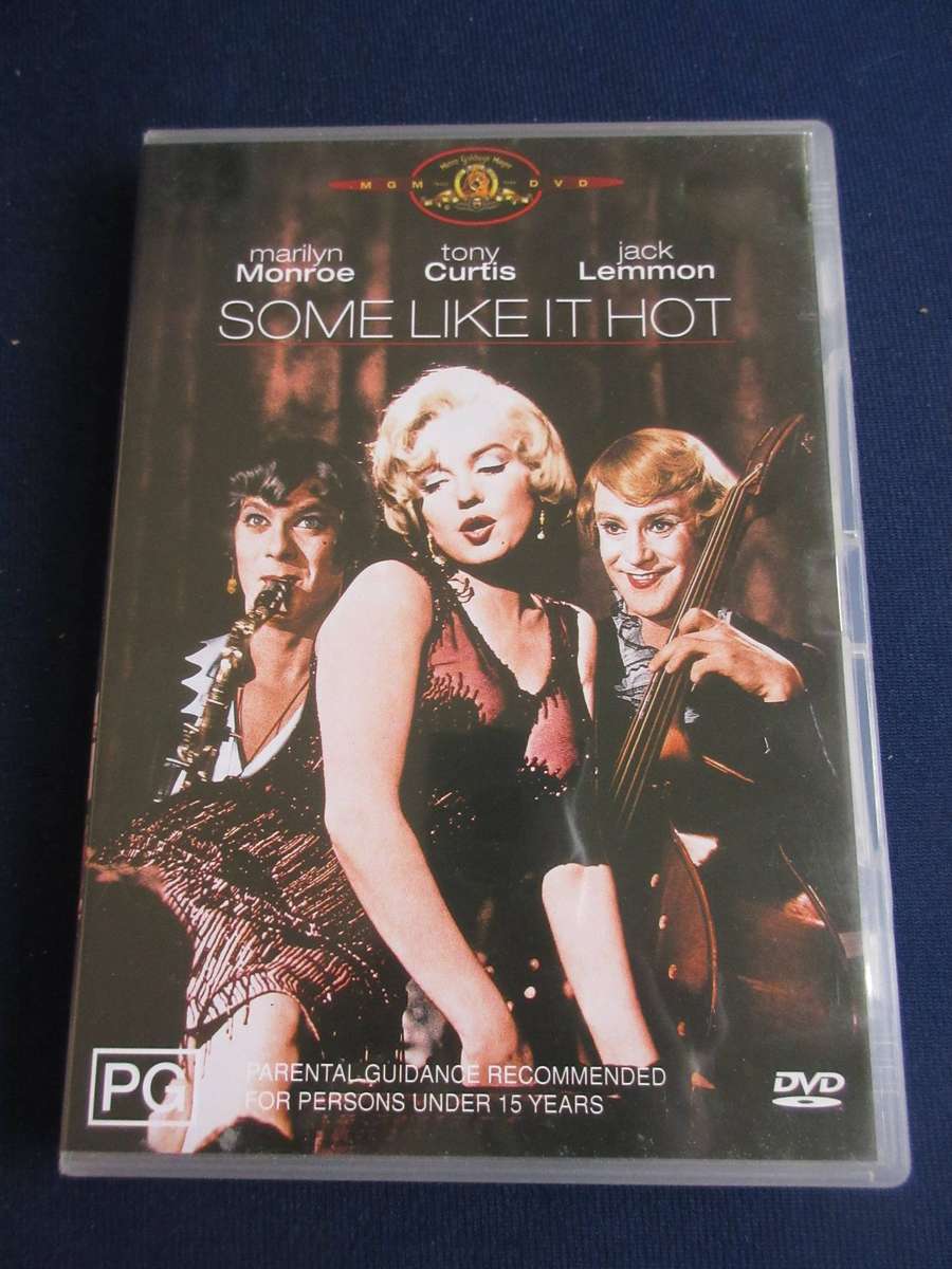Some Like It Hot DVD Marilyn Monroe [BBOX 7] Region 4