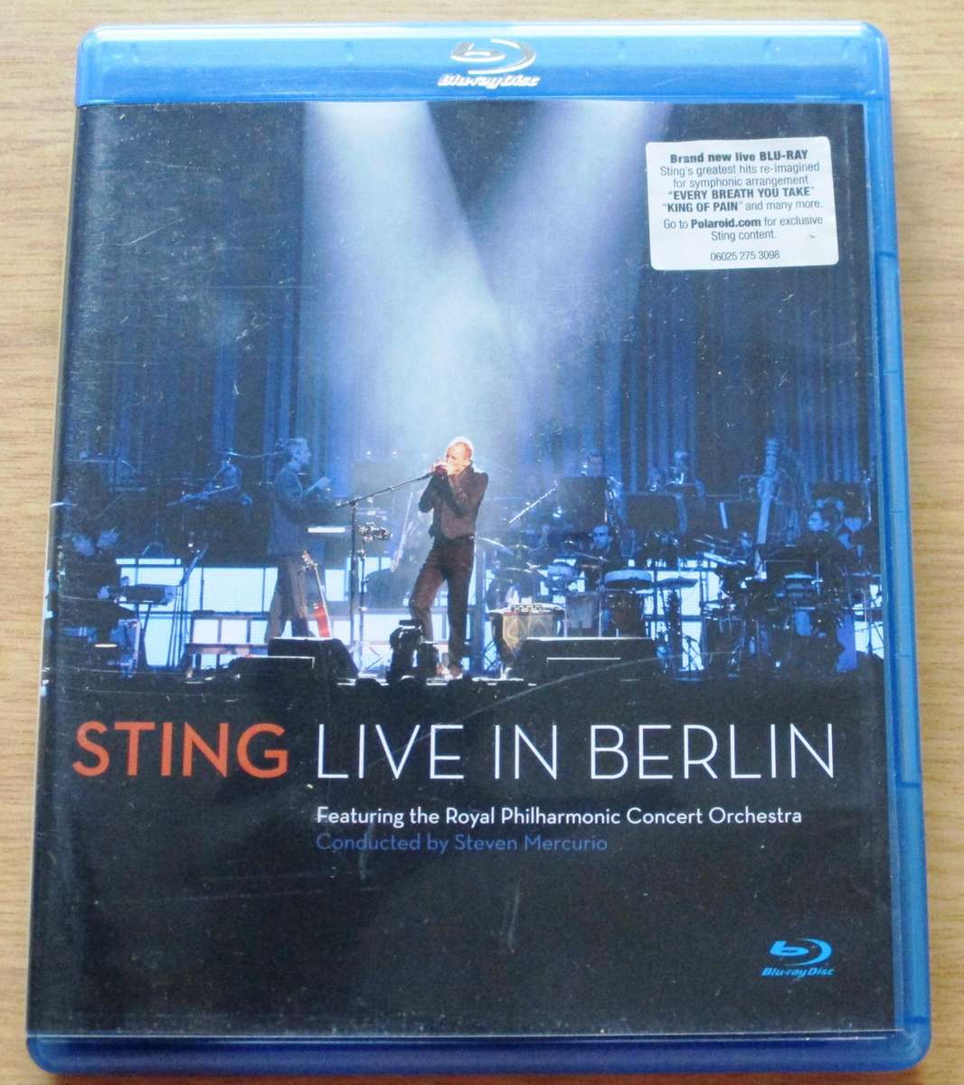STING Live in Berlin BLU RAY