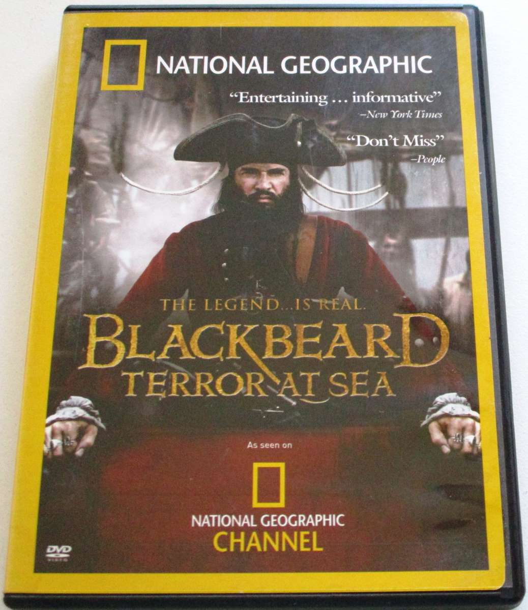 National Geographic BLACKBEARD Terror at Sea DVD [BBOX 4]