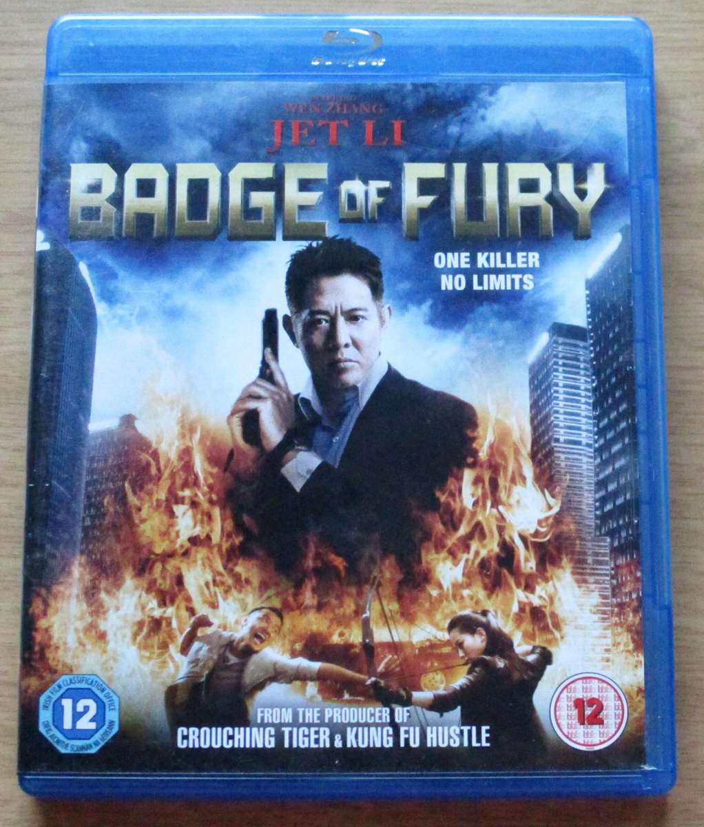 BADGE OF FURY Jet Li BLU RAY