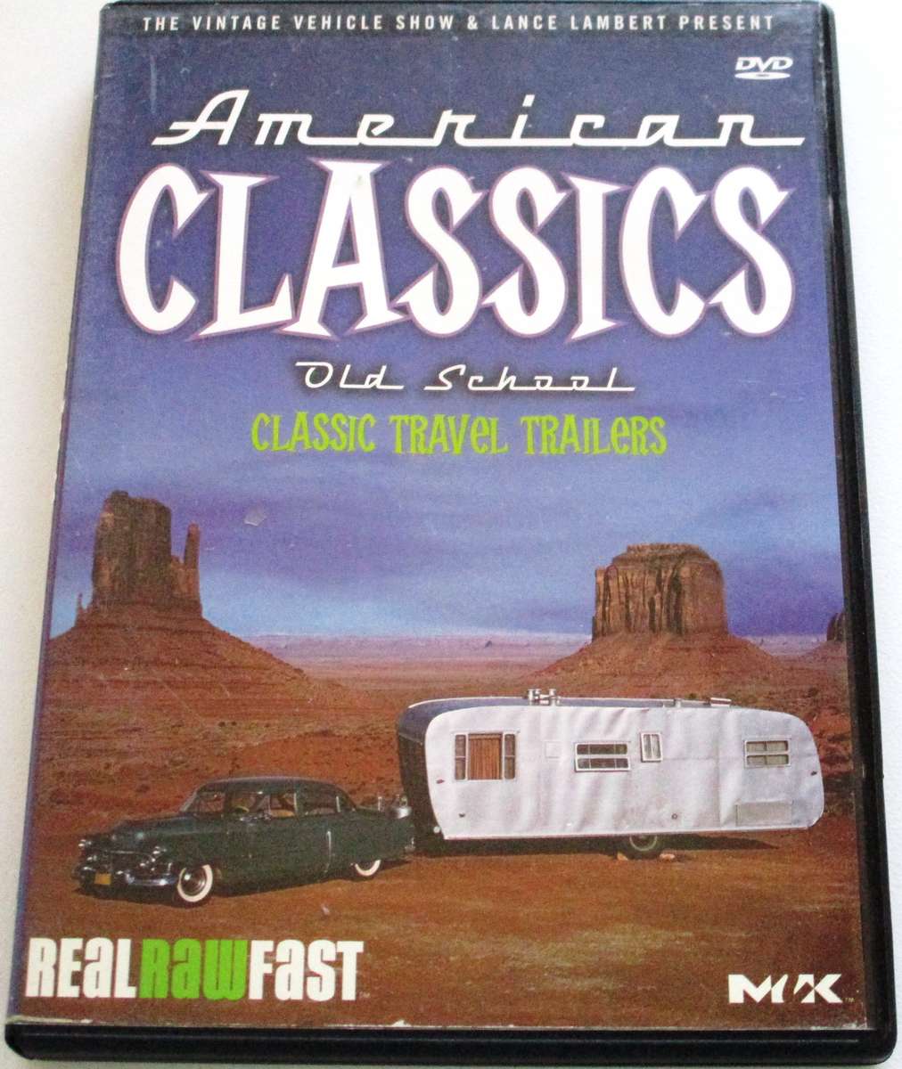 AMERICAN CLASSICS Old School Classic Travel Trailers DVD [BOX SET SHELF]