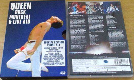 QUEEN Rock Montreal & Live Aid  2xDVD