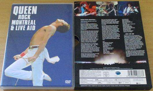 QUEEN Rock Montreal & Live Aid  2xDVD