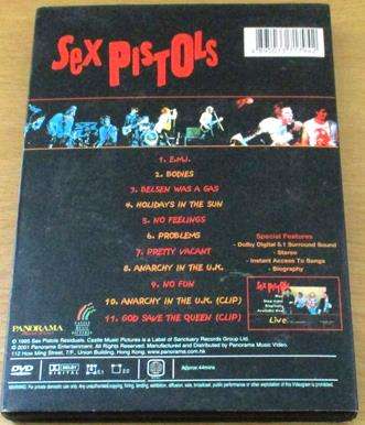 SEX PISTOLS Live at the Longhorn DVD