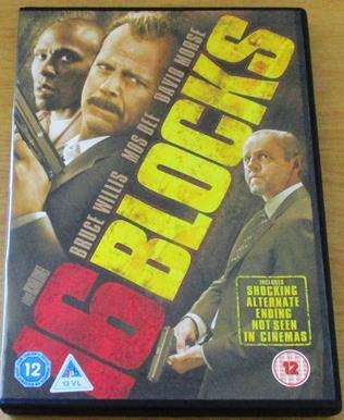 16 BLOCKS Bruce Willis DVD [BBox 13]