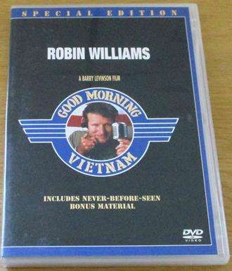 GOOD MORNING VIETNAM Robin Williams DVD [BBox 13]