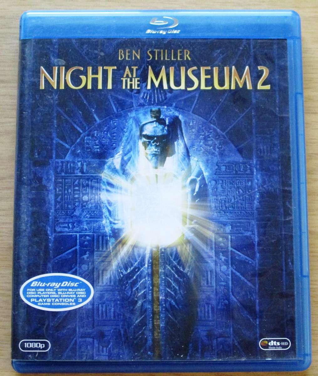 NIGHT AT THE MUSEUM 2 Ben Stiller  BLU RAY [BLU RAY SHELF]