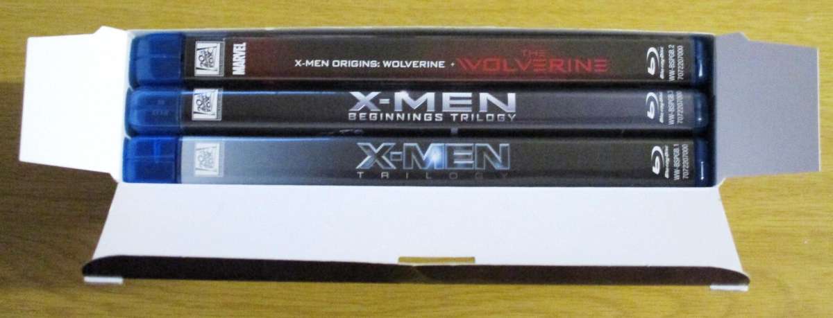 X-MEN Collection All 8 Films 8xBLU RAY Box Set