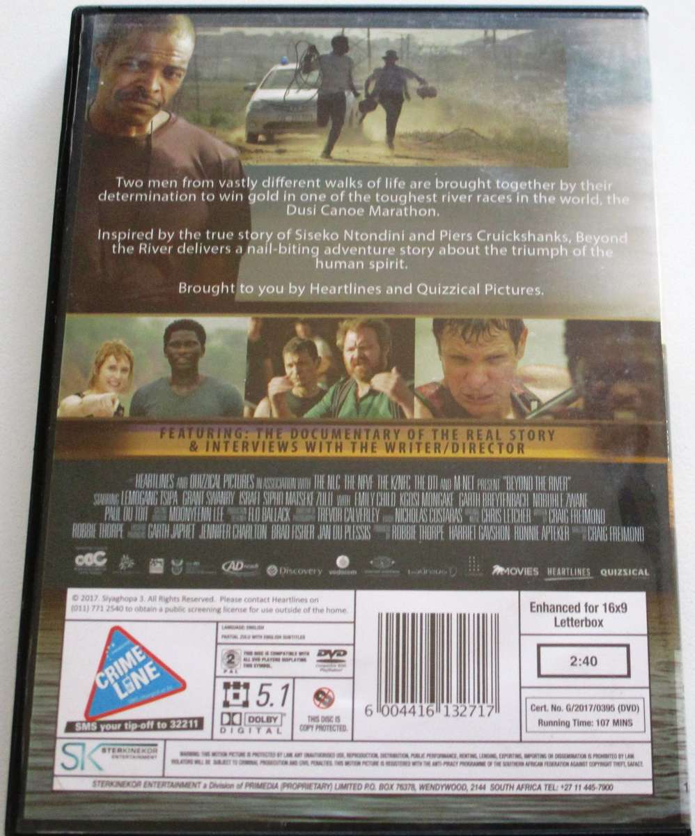 BEYOND THE RIVER Two Lives One Journey DVD [SA SHELF]