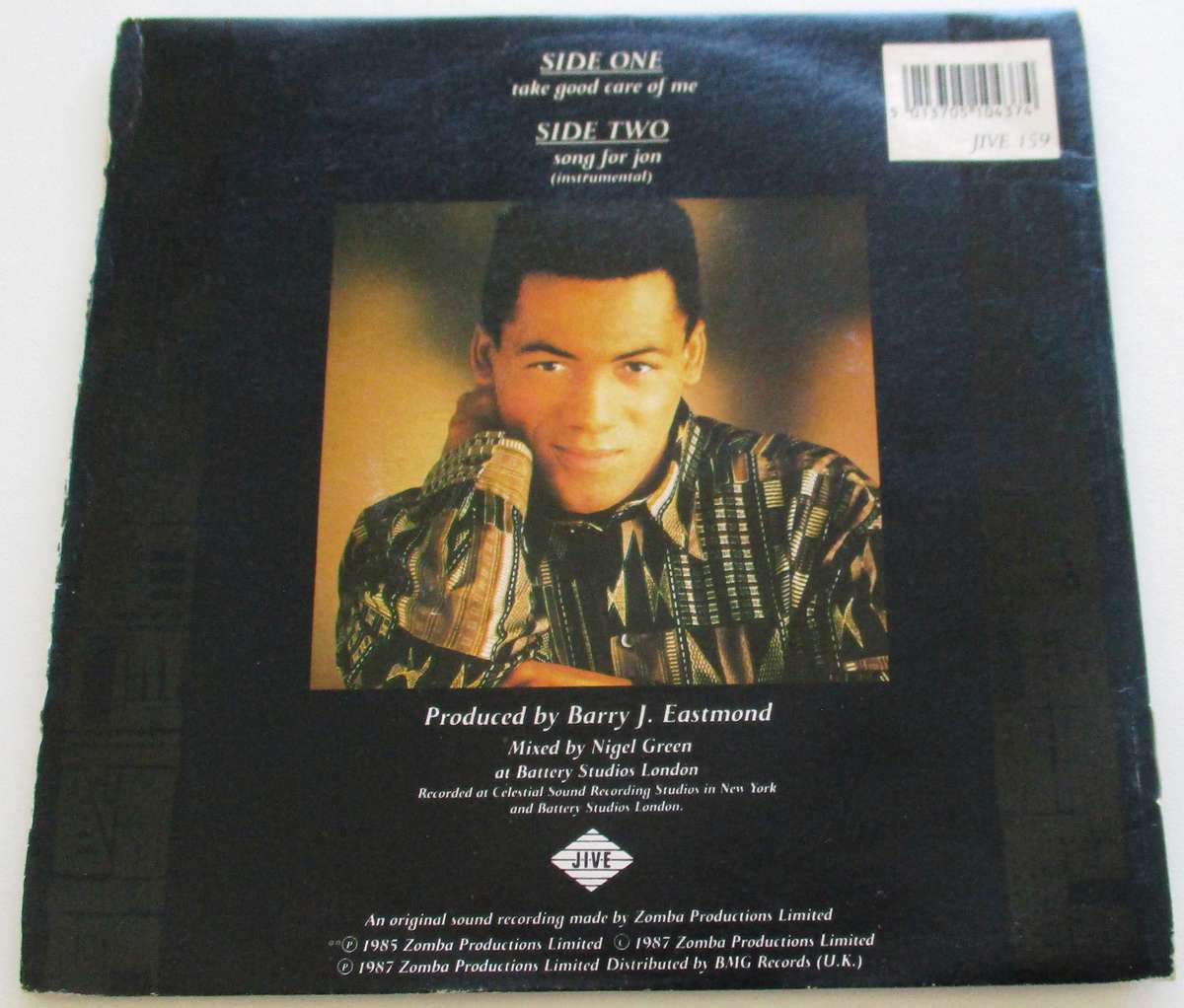 JONATHAN BUTLER Take Good Care of Me gatefold 7` Single VINYL Record