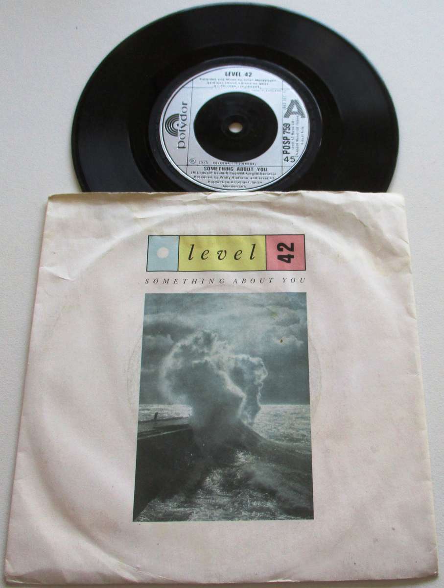 LEVEL 42 Something About you 7` Single VINYL Record