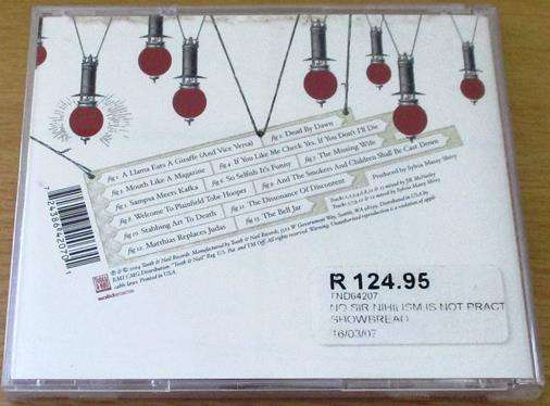 CHRISTIAN ROCK/METAL : SHOWBREAD No Sir, Sibilism is not Practical CD [BB SHELF C/R/M]