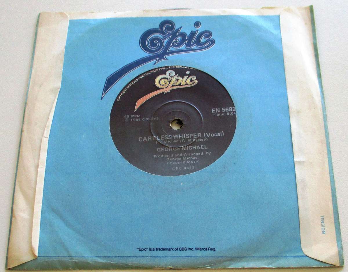 GEORGE MICHAEL Careless Whisper  7" Single Vinyl record
