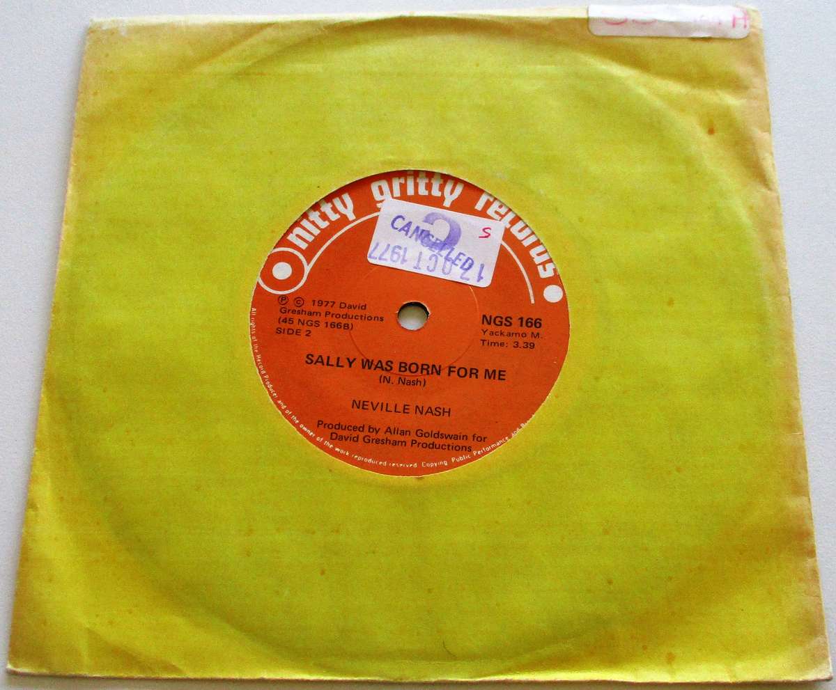 NEVILLE NASH I Believe in Love 7" Single Vinyl record