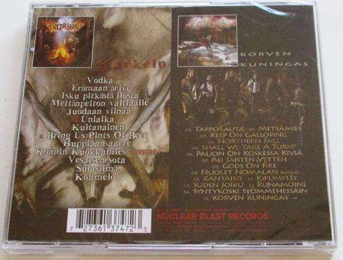 KORPIKLAANI Karkelo / Korven Kuningas 2xCD