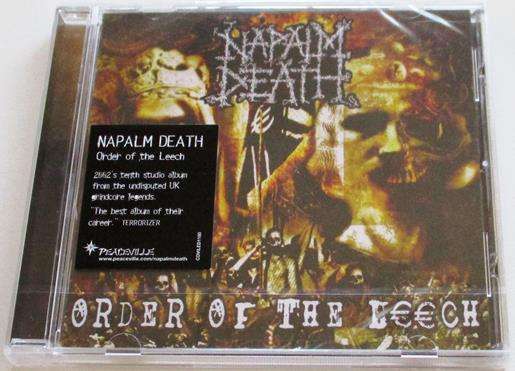 NAPALM DEATH Order of the Leech CD