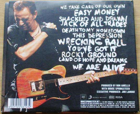 BRUCE SPRINGSTEEN Wrecking Ball CD [Zx7]