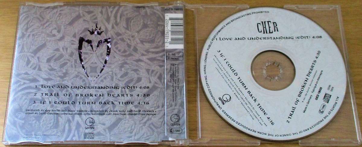CHER Love and Understanding CD Single [CD Singles Box]