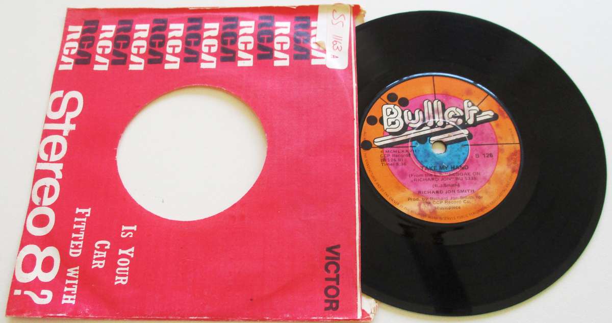 RICHARD JOHN SMITH Happy Christmas to all in the Land  7" Single Vinyl record