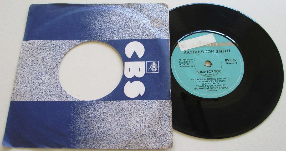 RICHARD JOHN SMITH Dance with Me  7" Single Vinyl record