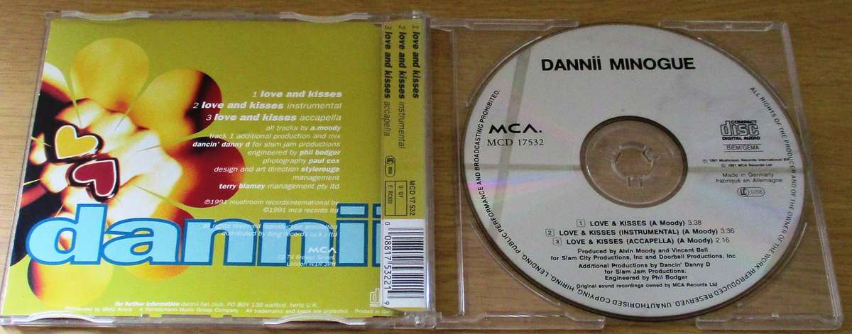 DANNI MINOGUE Love and Kisses CD Single [CD Singles Box]